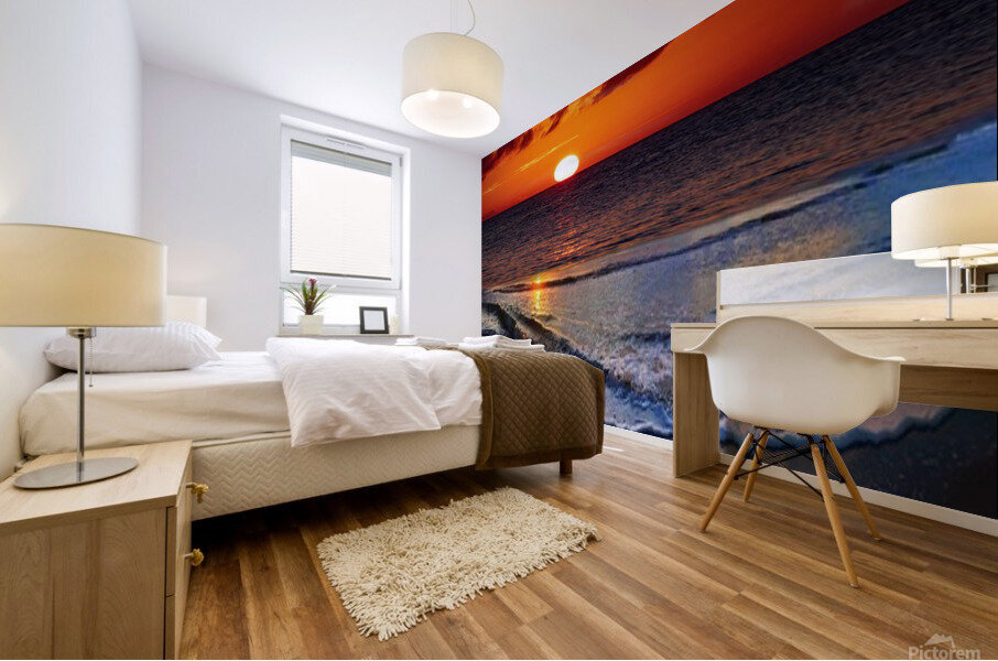 Rising Sun Mural print