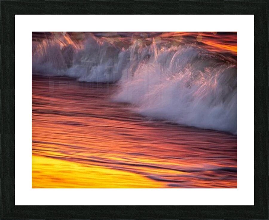 Waves Picture Frame print