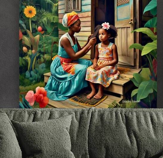 Love Harmony - African Jamaican Caribbean Culture by Stacey Fowler Creations