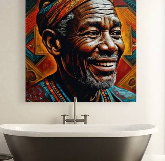 Smiling Sage - African Caribbean Heritage by Stacey Fowler Creations