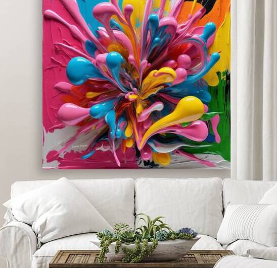 Radiant Flair - Abstract Art by Stacey Fowler Creations