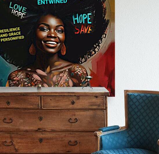 Vibrant Spirit - Inspirational Women Artwork by Stacey Fowler Creations