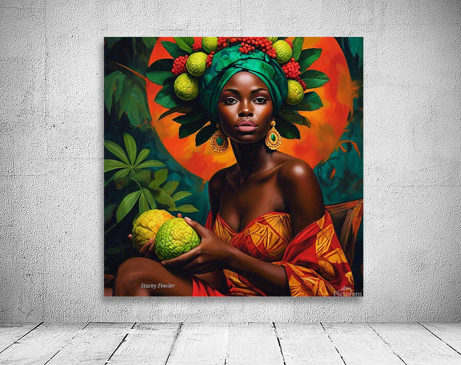 Nature Queen - Jamaican and African Heritage Wall Preview