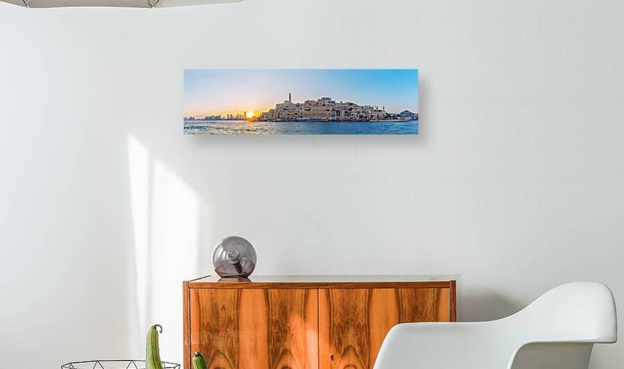 Tel Aviv and Jaffa at sunrise by Oriel ben yitzhak