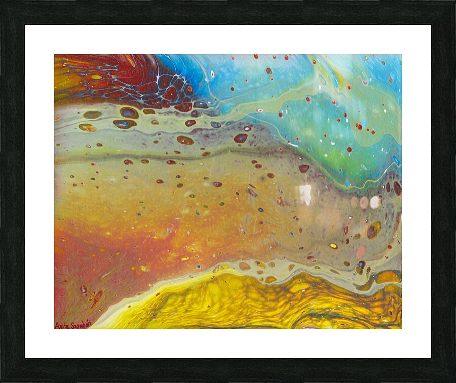 Seabed Picture Frame print