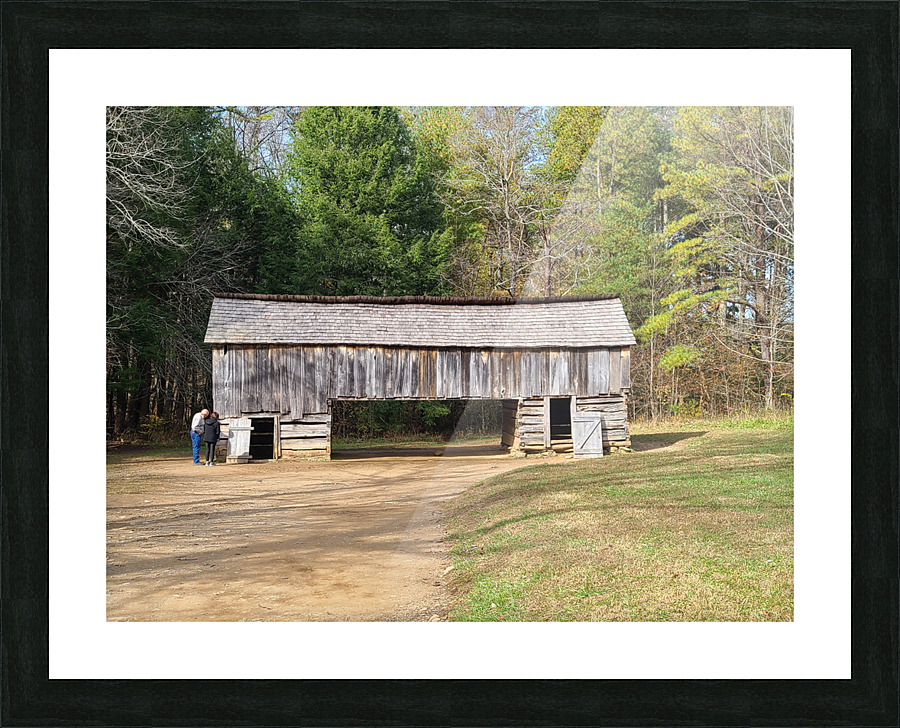 Old Barn Picture Frame print