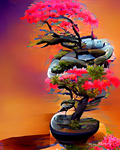 Japanese Bonsai Tree Digital Download