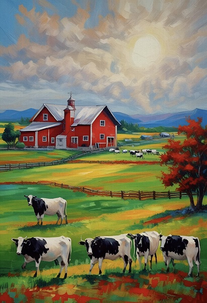 Pennsylvania Dairy Farm 2024 06 26 14 22 00 Digital Download