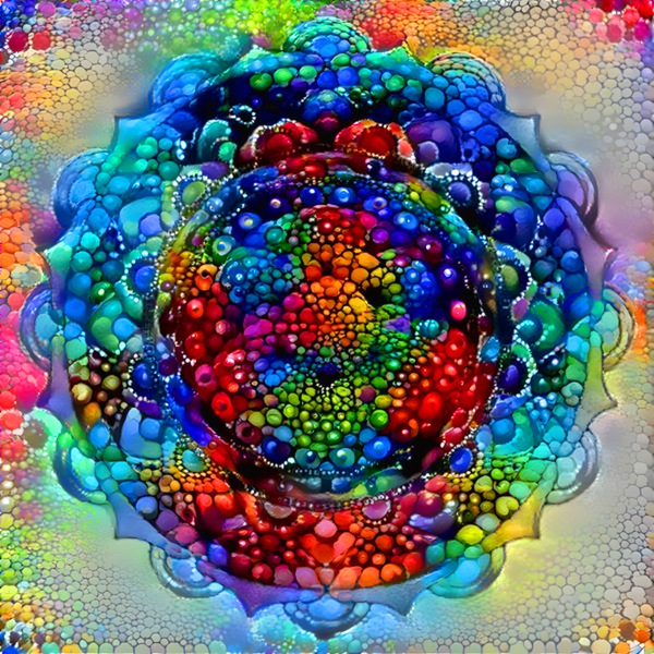 Rainbow Mandala Digital Download