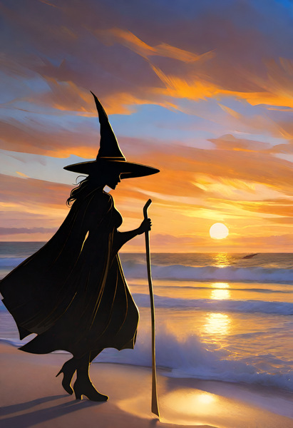 The Wicked Witch Of Naples Beach Digital Download