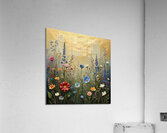 Wildflower Glory On Gold 2024 09 02 13 17 55 Acrylic Print