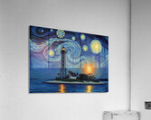 Sanibel Lighthouse Starry Night Oct 29 2025 at 2 22 14 PM Acrylic Print