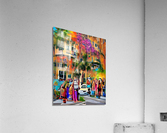 Naples 5th Avenue Shoppers Acrylic Print