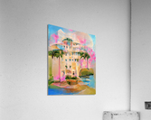 Pastel Ritz Carlton Acrylic Print