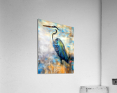 Van Gogh Heron Acrylic Print