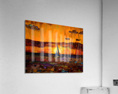 FT. MYERS BEACH SAILBOAT SUNSET Acrylic Print