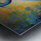 Blue Heron Garden 2024 07 10 16 16 18 Metal print