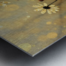 Wildflowers Delight on Gold 2024 09 02 12 45 59 Metal print