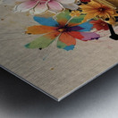 The Golden Flower Wagon2024 09 22 09 40 52 Metal print