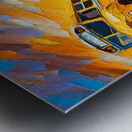 School Bus Cemetery  Metal print