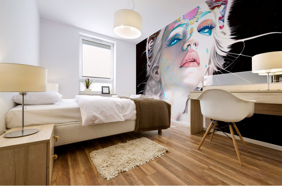 Feeling Feline Mural print