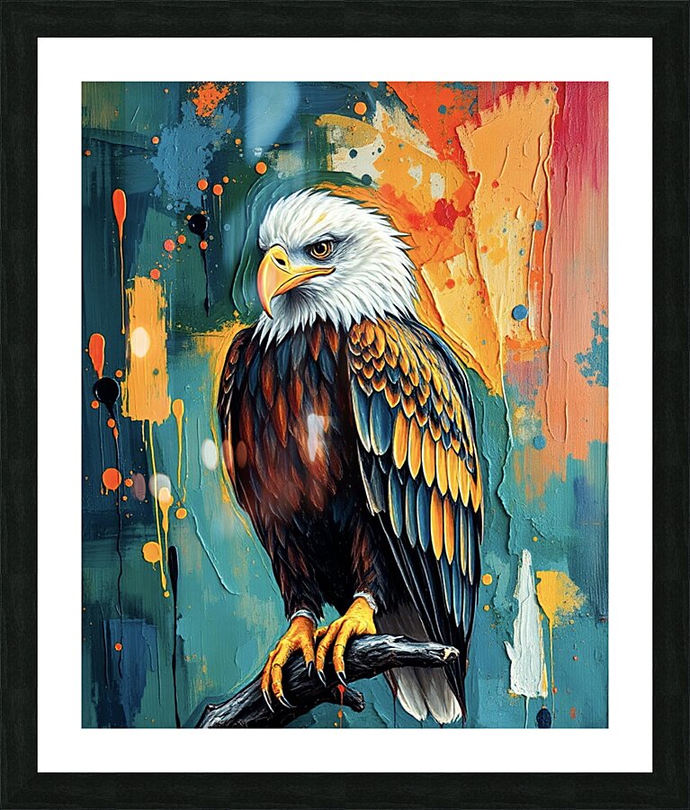 Eagle 2024 12 12 07 34 42 Picture Frame print