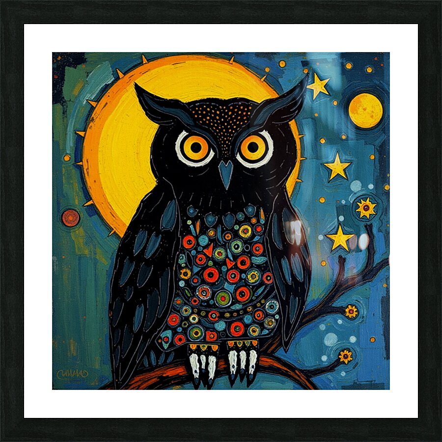 Owl 2025 05 21 08 57 26 Picture Frame print