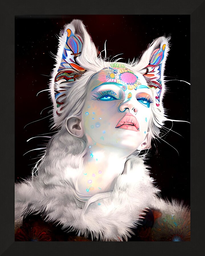 Feeling Feline Picture Frame print