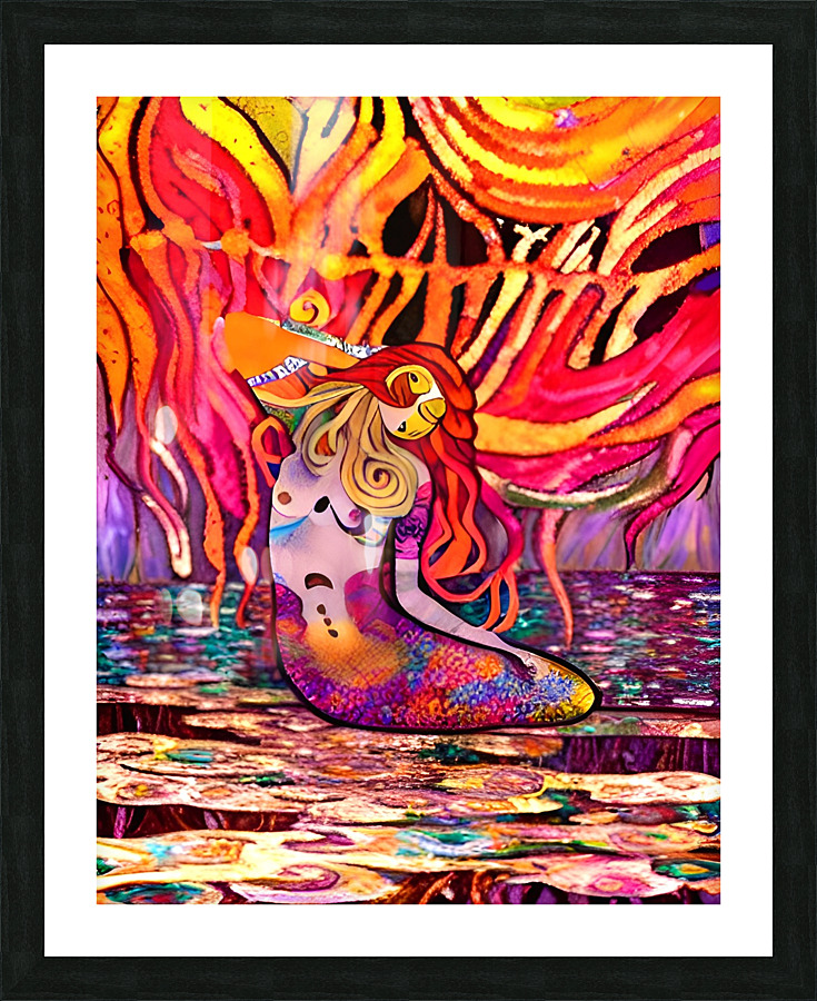 Mermaid Dream Picture Frame print