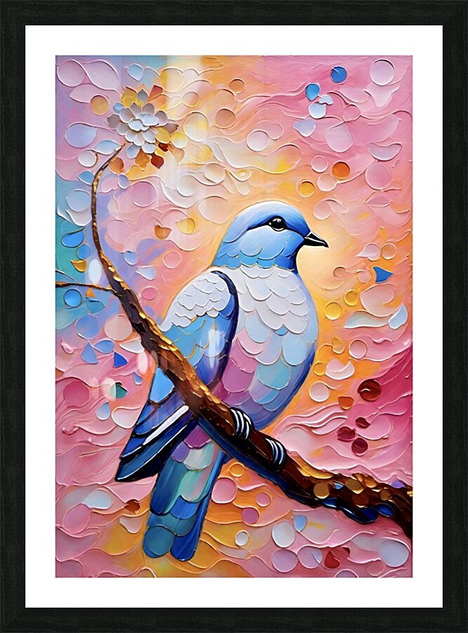 Love Dove Picture Frame print