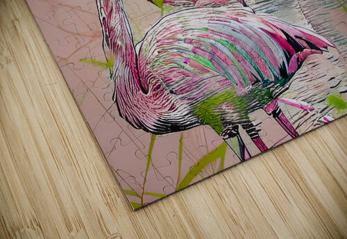 Flamingo Art Magikheart puzzle