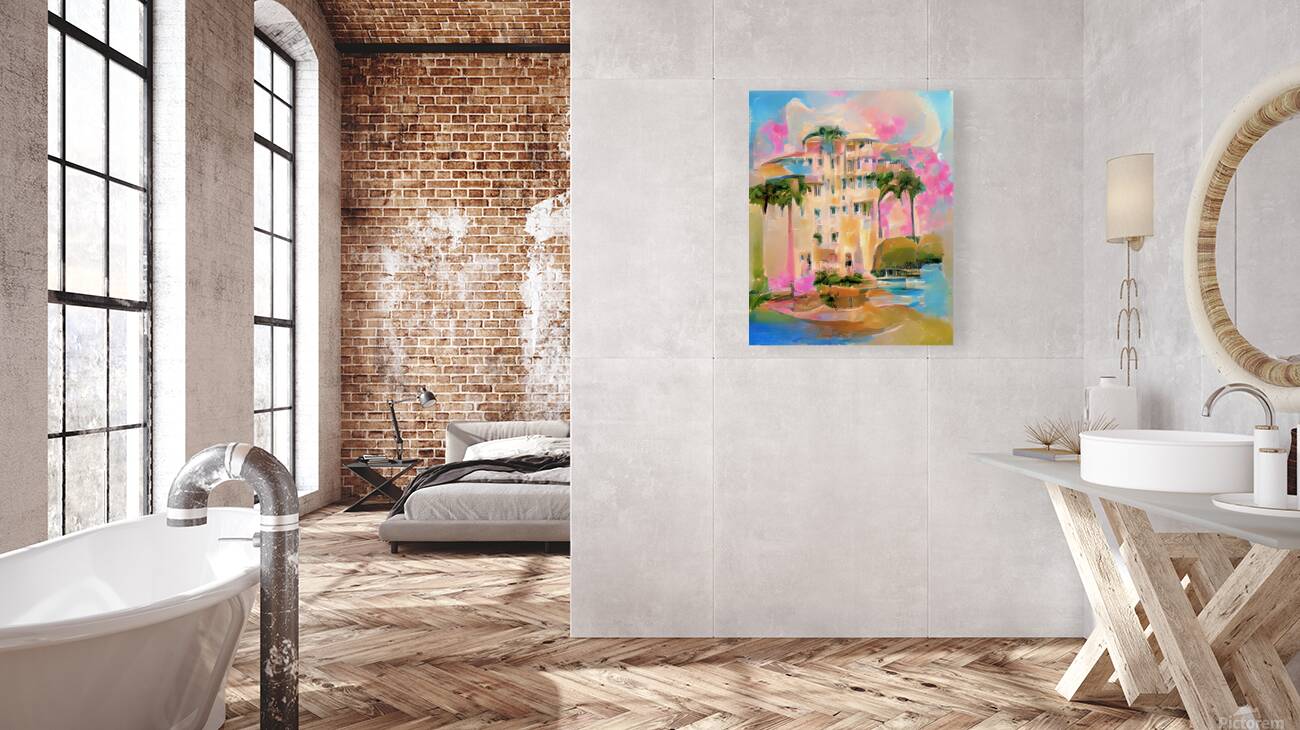 Pastel Ritz Carlton Reproduction