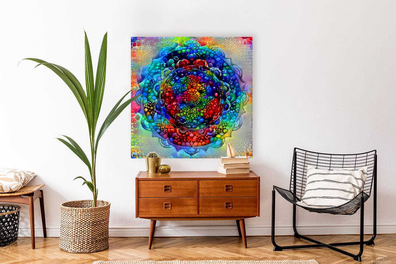 Rainbow Mandala Reproduction