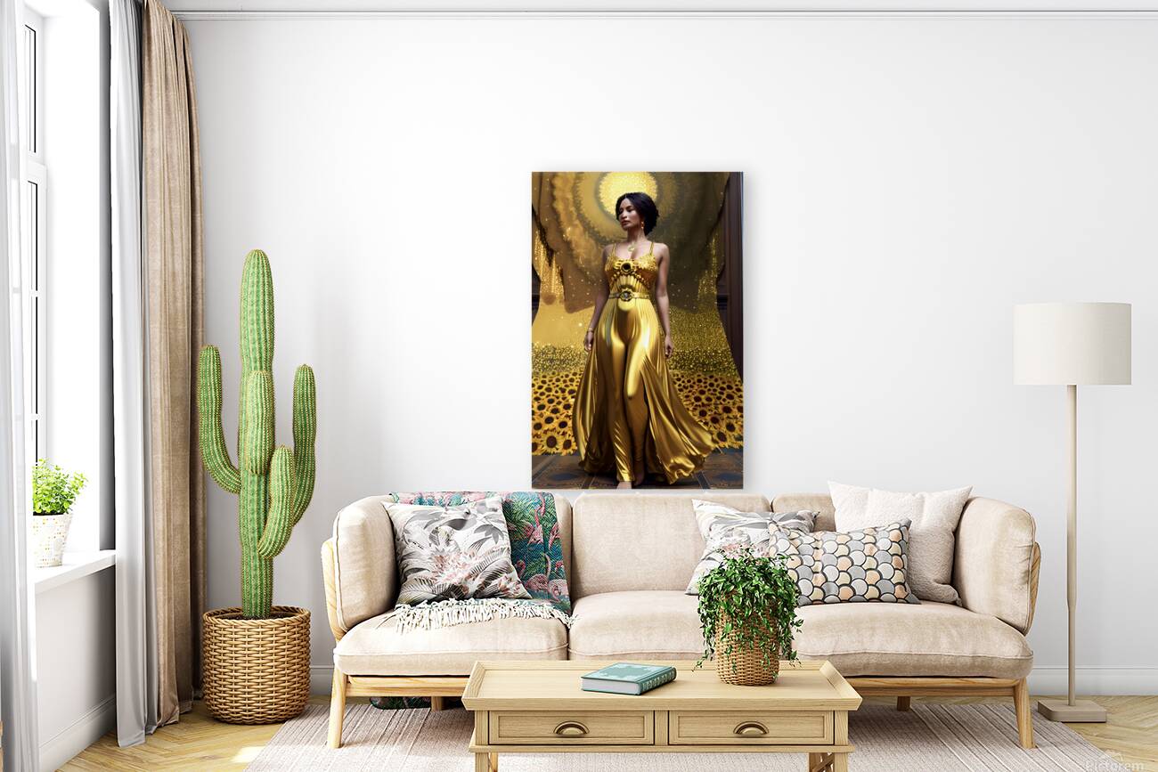 Sunflower Goddess Reproduction