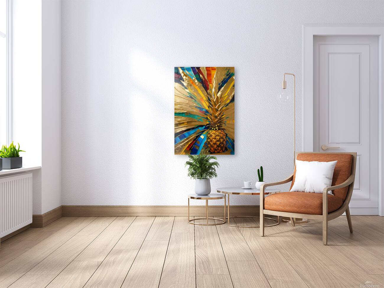 Golden Chakra Pineapple Reproduction