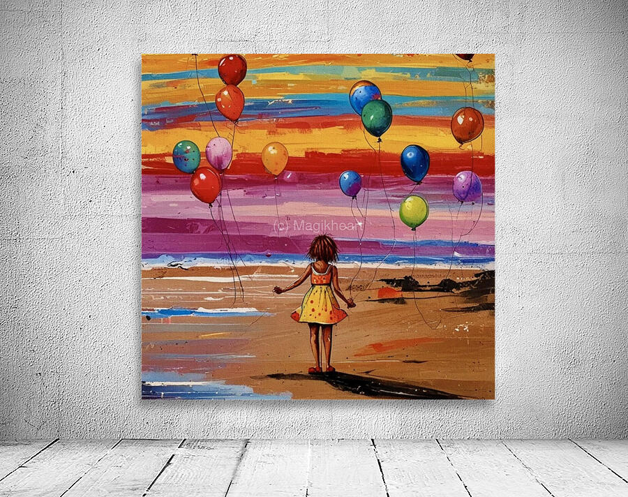 Balloons On Beach 2024 09 20 11 21 57 Wall Preview