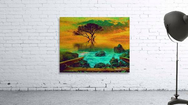 Flowing Waters Tree Wall Preview