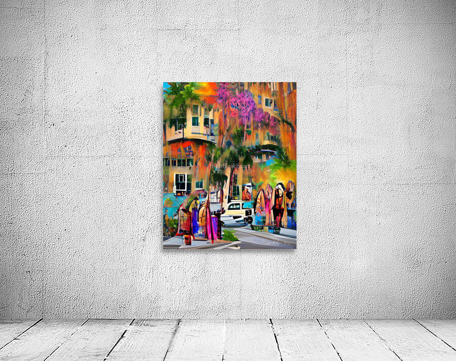 Naples 5th Avenue Shoppers Wall Preview