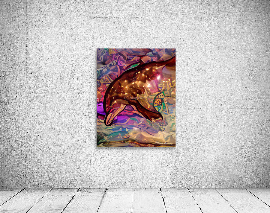 Diving Dolphin Wall Preview