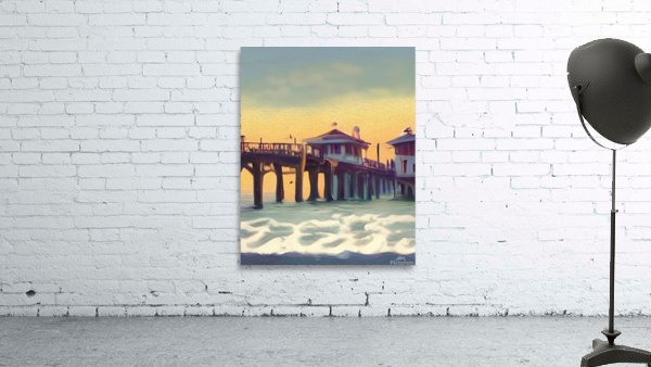 Naples Pier Memories  Wall Preview