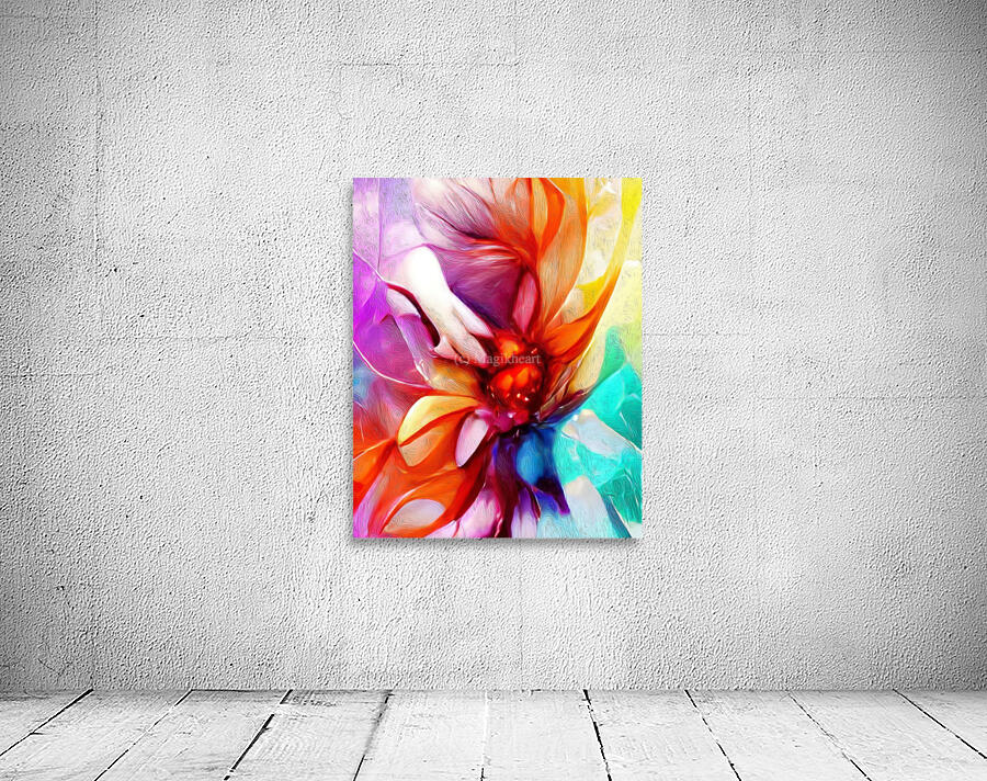 Chakra Love Flower Wall Preview