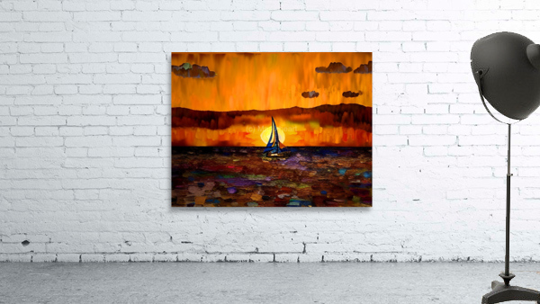 FT. MYERS BEACH SAILBOAT SUNSET Wall Preview