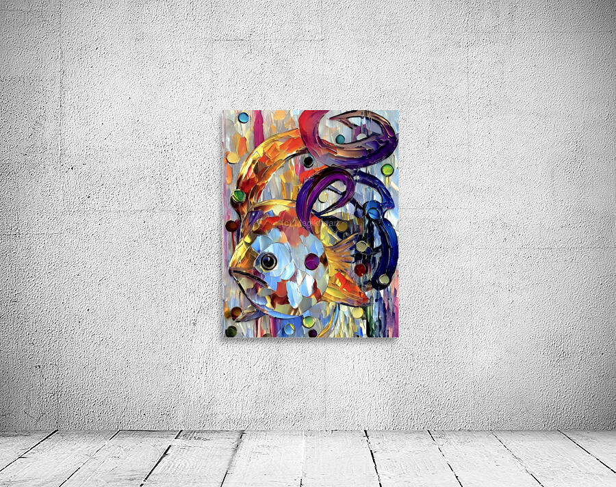 Fish Abstract  Wall Preview