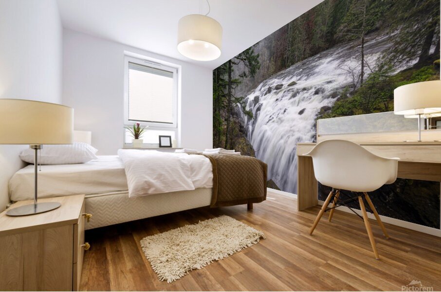 Cascading Beauty Mural print