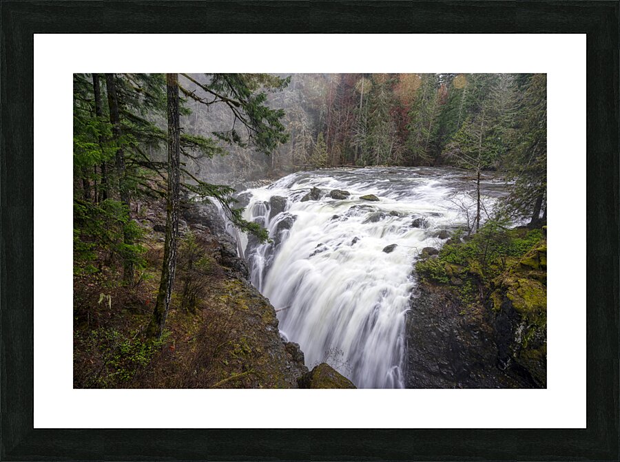 Cascading Beauty Picture Frame print