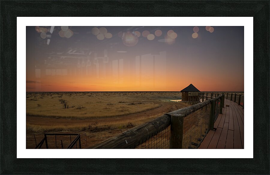 Say good night to the day Picture Frame print