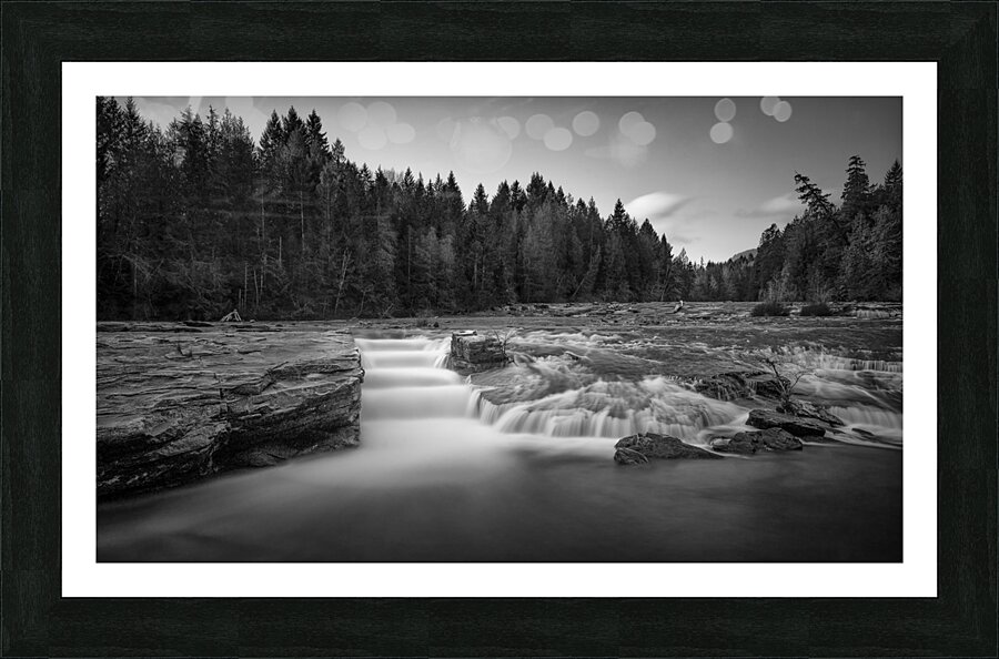 Flowing Stairs: A Fishs Journey Picture Frame print
