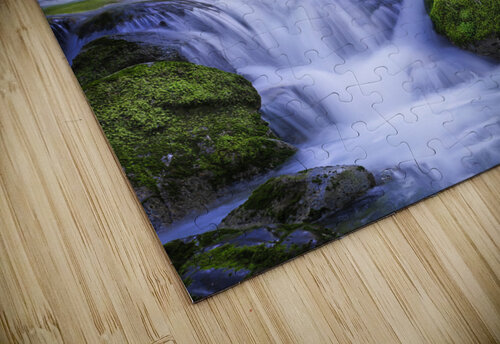 Sun-Kissed Cascades Bob Wild   Digital Art puzzle