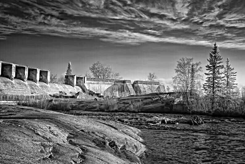 Timeless Reservoir: Shades of Pinawa by Bob Wild   Digital Art