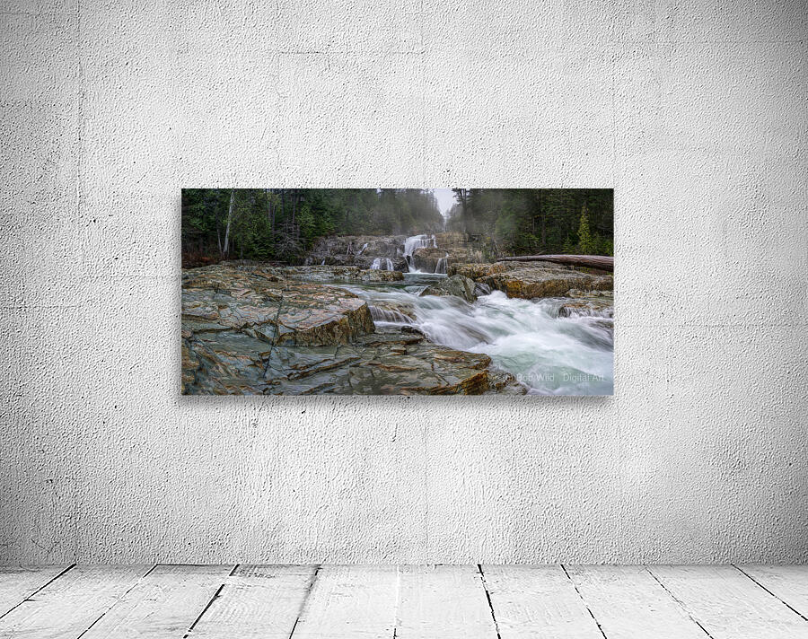 Majestic Cascades at Myra Falls Wall Preview